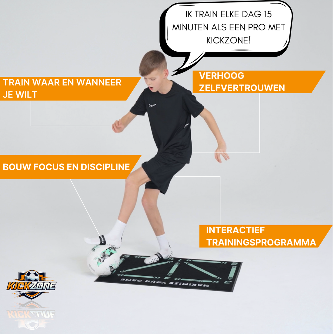 🏆 Hoe KickZone Jouw Kind Van De Bank Haalt – De Ultieme Voetbaltraining Voor Binnen